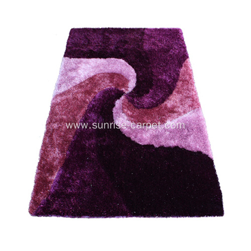 1200D Silk Shaggy Rug